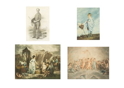 Lot 833 - Francesco Batolozzi, after Maria Cosway, The Hours.