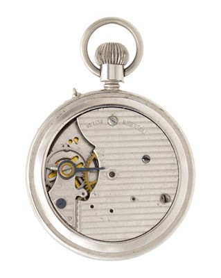 Lot 536 - INGERSOLL - A 1930's Mickey Mouse Walt Disney keyless wind pocket watch, within original box.