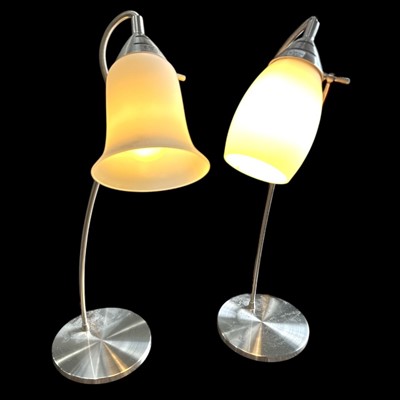Lot 111 - Two Där Lighting side lamps, both working but...