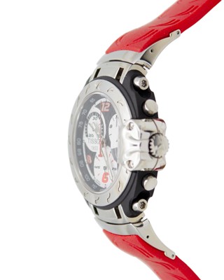 Lot 683 - TISSOT - A MotoGP 2007 limited edition quartz chronograph wristwatch.