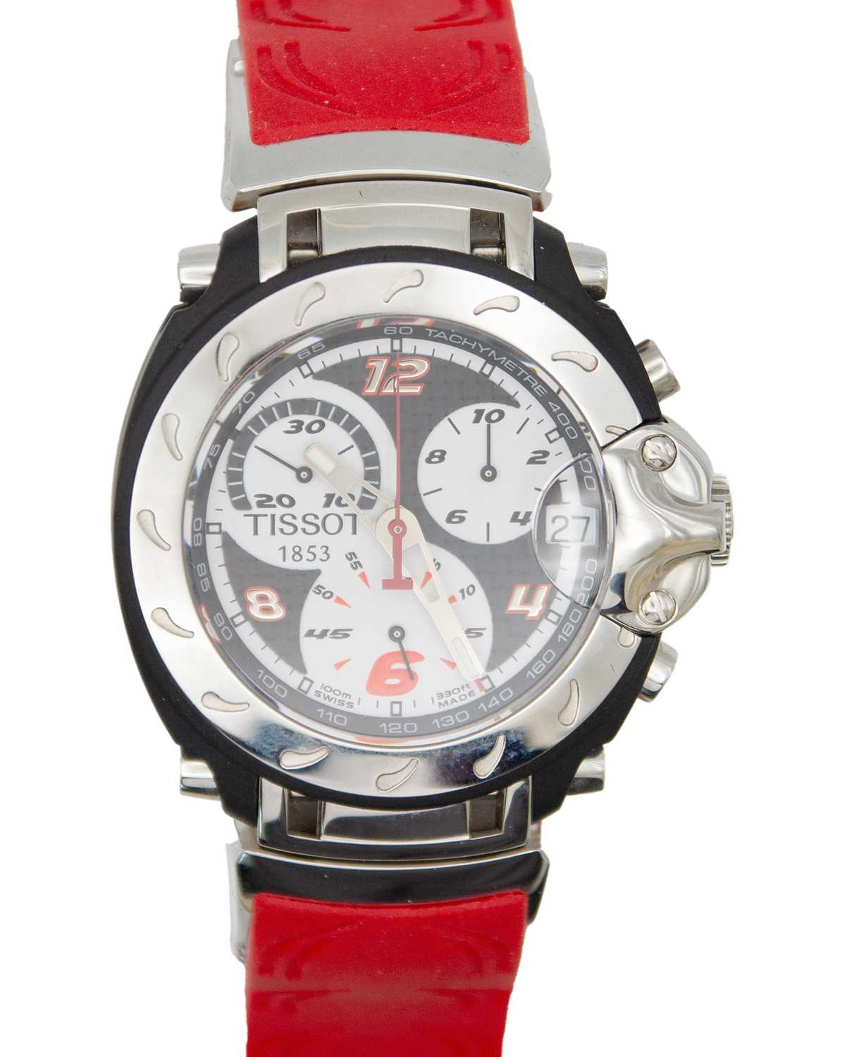 Lot 683 - TISSOT - A MotoGP 2007 limited edition quartz chronograph wristwatch.