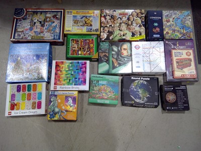 Lot 146 - A Selection of Jigsaws and Puzzles.