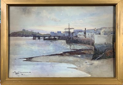 Lot 465 - Eyres SIMMONS (1872-1955) View of Falmouth...