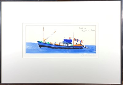 Lot 468 - John Miller Fishing Boat Mandoni River, Goa...