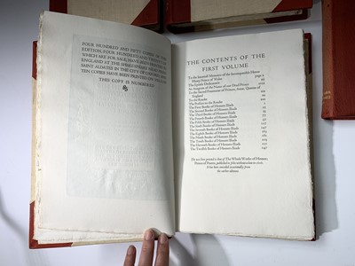 Lot 1371 - SHAKESPEARE HEAD PRESS. "The Whole Works of...