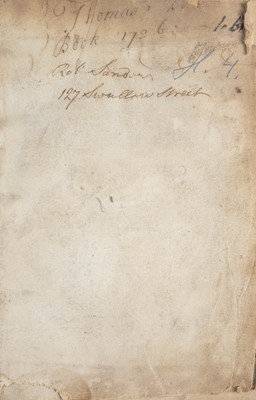 Lot 63 - [John Clapham]