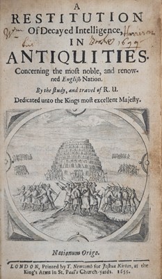 Lot 67 - [Richard Verstegan]