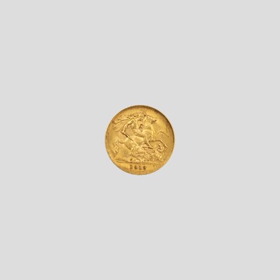 Lot 160 - A George V 1912 half sovereign gold coin.