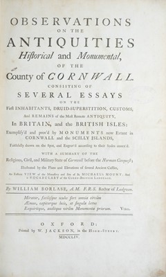 Lot 21 - William Borlase