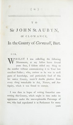 Lot 21 - William Borlase