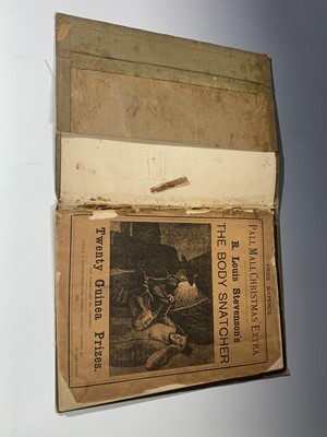 Lot 1380 - ROBERT LOUIS STEVENSON. "The Body Snatcher."...