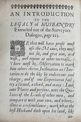 Lot 37 - Samuel Hartlib