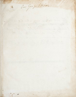 Lot 52 - (Wales) Henry Rowlands