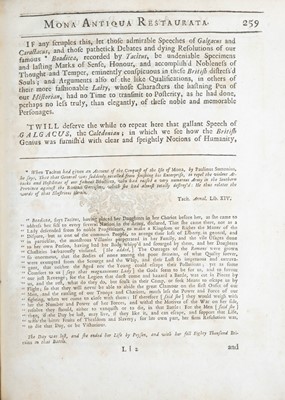 Lot 52 - (Wales) Henry Rowlands