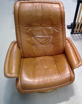 Lot 7 - A Stressless Chair, possibly by Ekornes. The...