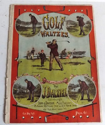 Lot 1404 - GOLF. "GOLF Waltzes, Far & Sure. Rare colour...