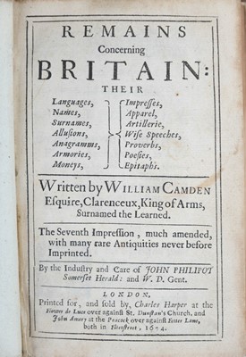 Lot 69 - William Camden