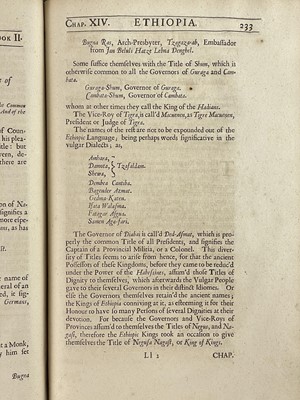 Lot 10 - (Ethiopia) Hiob Ludolf