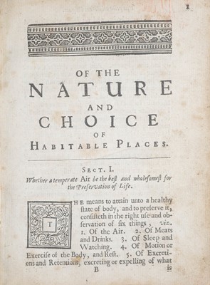 Lot 76 - (Early Tobacco Treatise) Tobias Venner