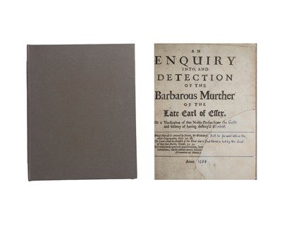 Lot (Murder of the Earl of Essex) [Robert Ferguson Laurence Braddon, or Hugh Speke]