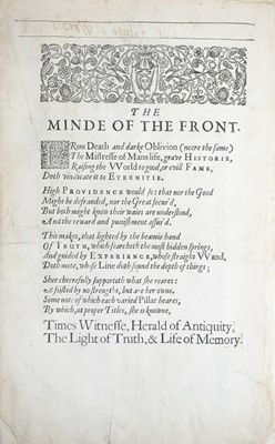 Lot 78 - [Walter Raleigh]