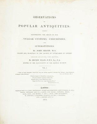 Lot 79 - John Brand and Henry Ellis