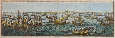 Lot 185 - 'Wahre Abbildung der Mächtigen Seeschlacht, so...