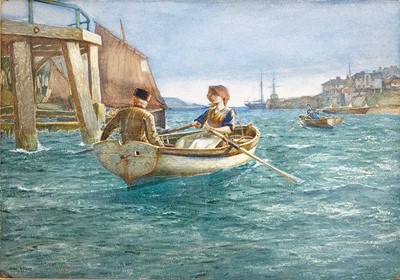 Lot 20A - ‘Joseph Riley WILMER (1883-1941) The Fisherman'...