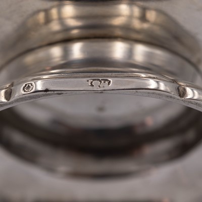 Lot 207 - A rare 18th-century silver soap box of spherical pedestal form.