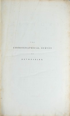 Lot 48 - (Devon) Richard Polwhele