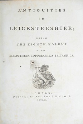 Lot 16 - (Antiquities) John Nichols editor and publisher