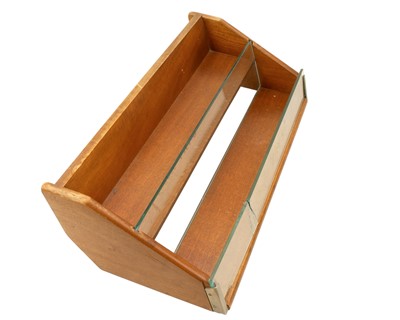 Lot 2 - A Fry's chocolate counter top advertising display shelf.