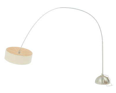 Lot 792 - A contemporary arc floor lamp.