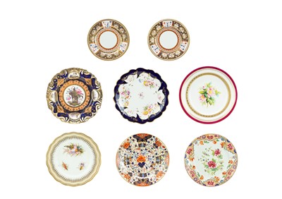 Lot 293 - A pair of Spode side plates.