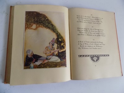 Lot 1447 - WILLY POGANY ILLUSTRATIONS. "Rubaiyat of Omar...