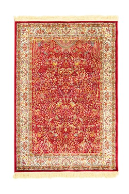 Lot 482 - A cashmere 'Tree of Life' rug.