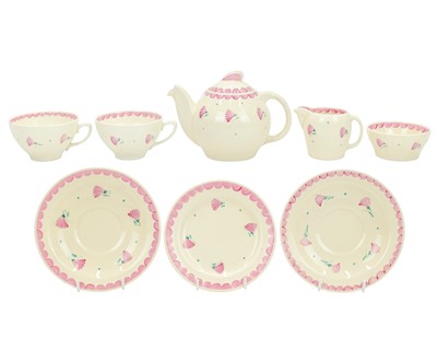 Lot 221 - A Susie Cooper tea set.