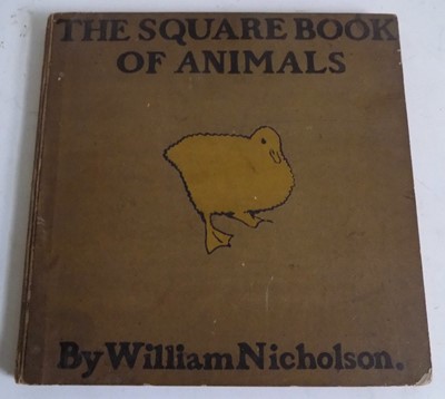 Lot 1457 - WILLIAM NICHOLSON. "The Square Book of Animals....