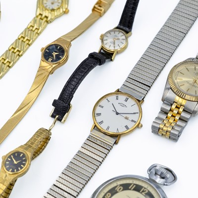 Lot 78 - A collection of mechanical and quartz watches.