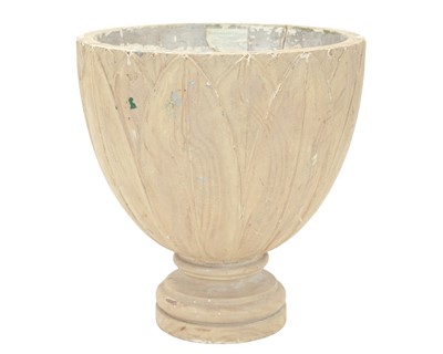 Lot 21 - A carved limewood artichoke finial.