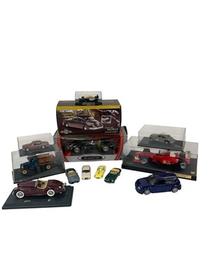 Lot 255 - Diecast Vehicles Including Various 1:18 Scale Models.