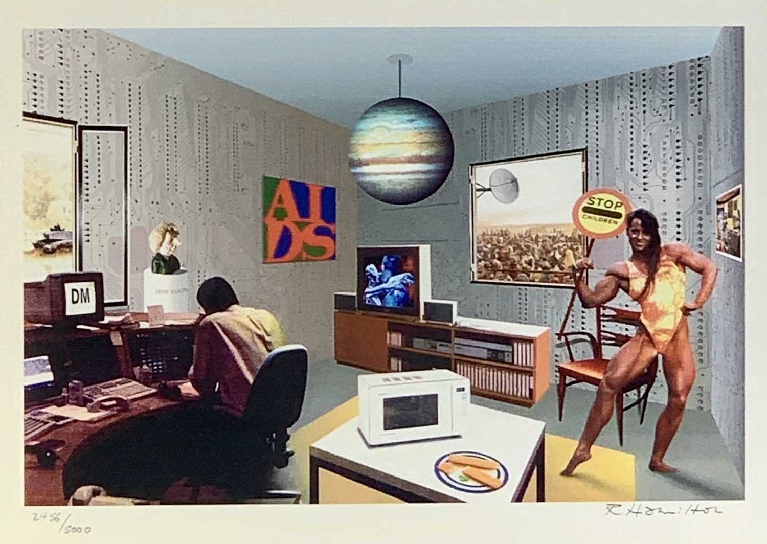 Lot 1178 - Richard HAMILTON (1922-2011) Just What Is It...