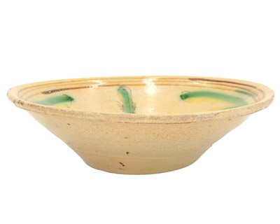 Lot 608 - A Talavera or Puente del Arzobispo pottery bowl.