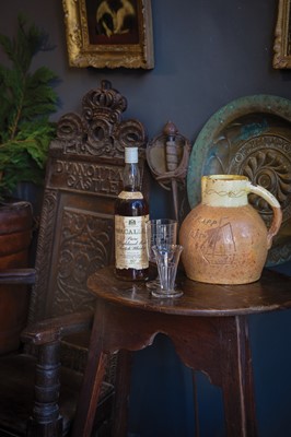 Lot 636 - A West Country documentary pottery jug, probably Barnstaple.