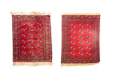 Lot 460 - Two Persian Turkmen rugs.