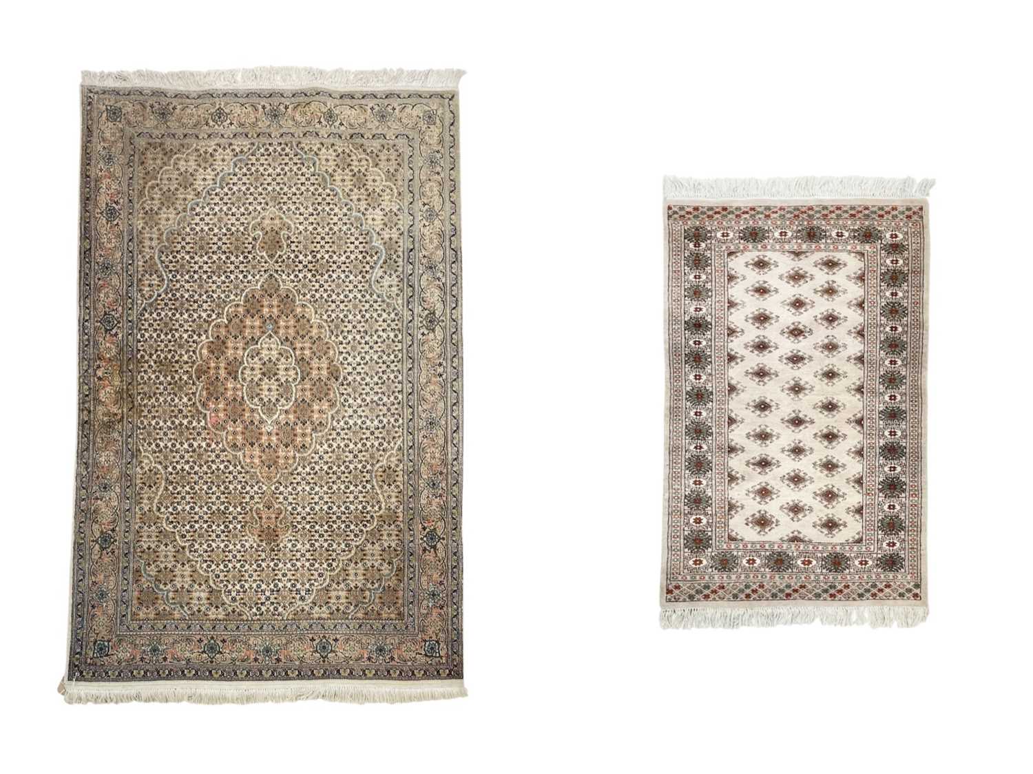 Lot 468 - A wool pile Tabriz rug.