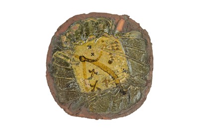 Lot 610 - Peter SMITH (1941-2025), a slip decorated dish.