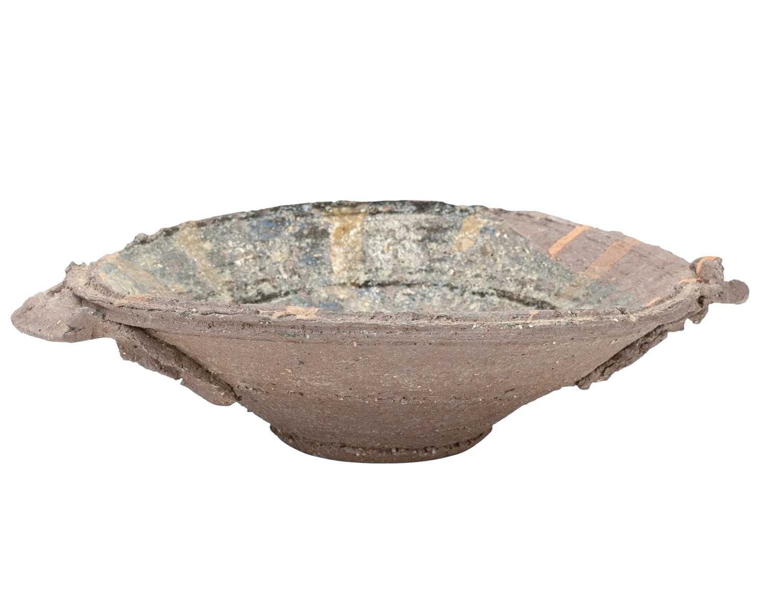 Lot 597 - Peter SMITH (1941-2025), a slip decorated bowl.