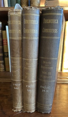 Lot 180 - George Clement Boase and William Prideaux Courtney