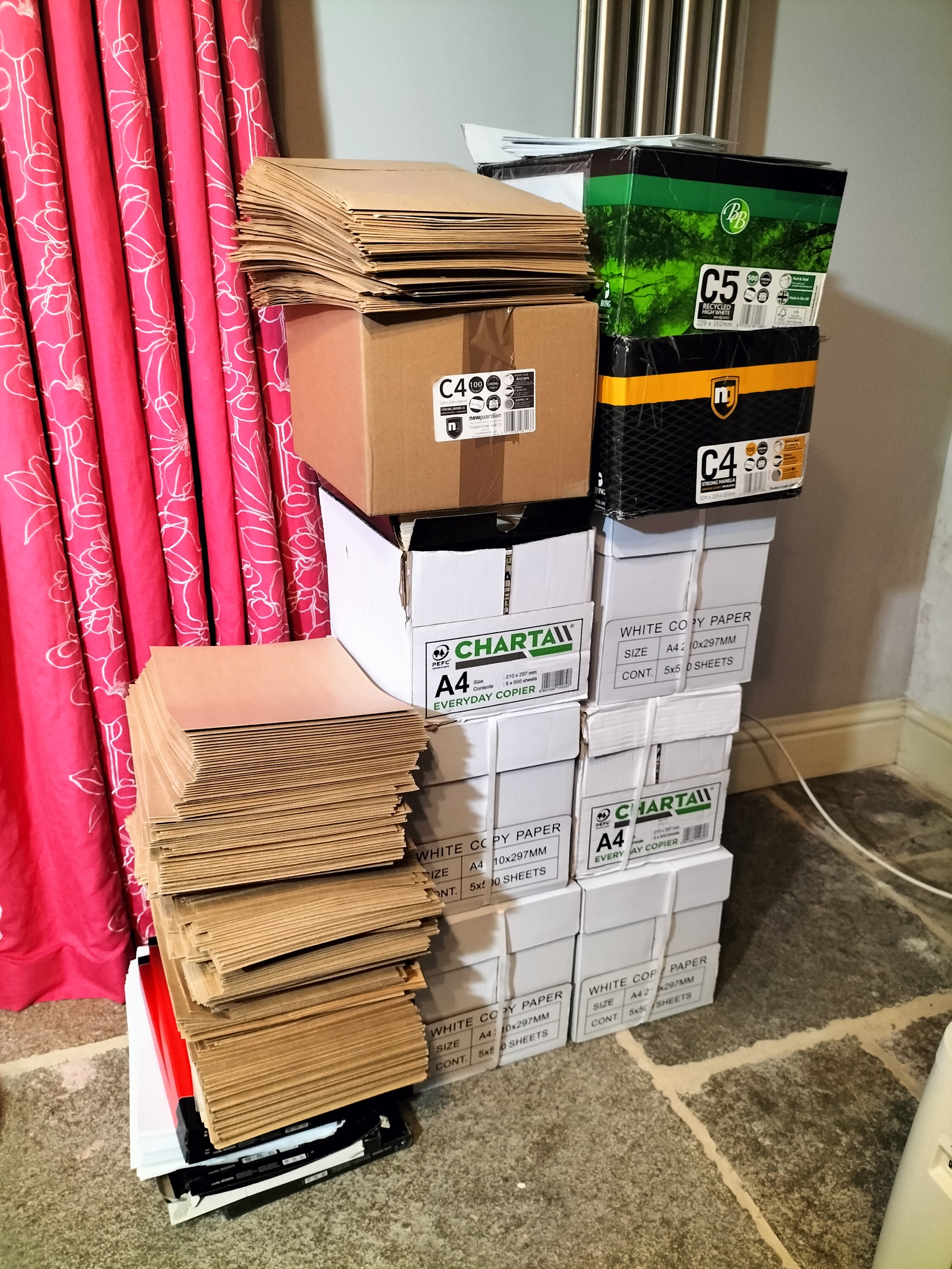 Lot 292 - Office consumables